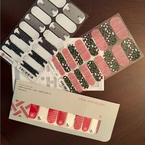 Holiday Nail Wrap Sheets